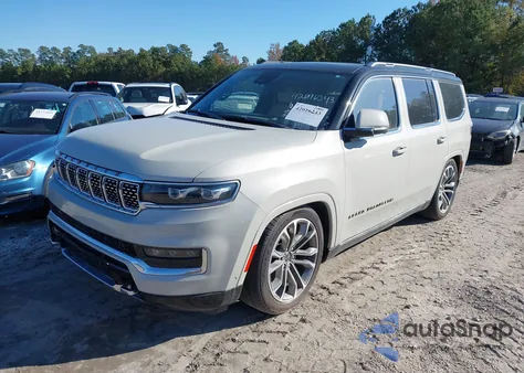 2022 Jeep Grand Wagoneer Series Iii 4X4 z USA, uszkodzony, nr VIN 1C4SJVGJ8NS202310